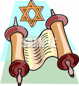 275x300 Jewish Clipart Torah