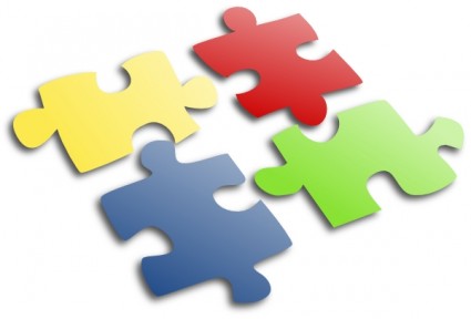 425x288 Jigsaw Puzzle Clip Art Vector Clip Art Free Vector Free Download