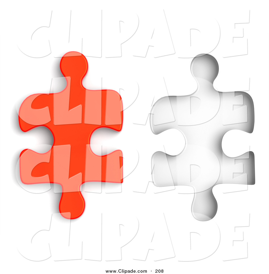 1024x1044 Clip Art Of A Red 3d Jigsaw Clipart Panda