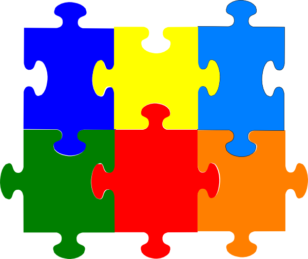 600x505 Jigsaw Puzzle Pieces Clip Art Picture