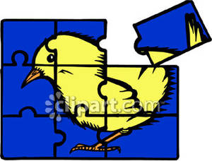 300x228 Puzzle Clipart Bird