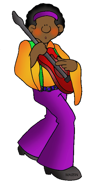 323x648 Occupations Clip Art By Phillip Martin, Jimi Hendrix