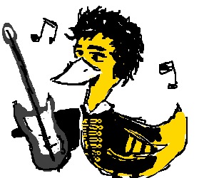 300x250 A Duck Disguised As Jimi Hendrix