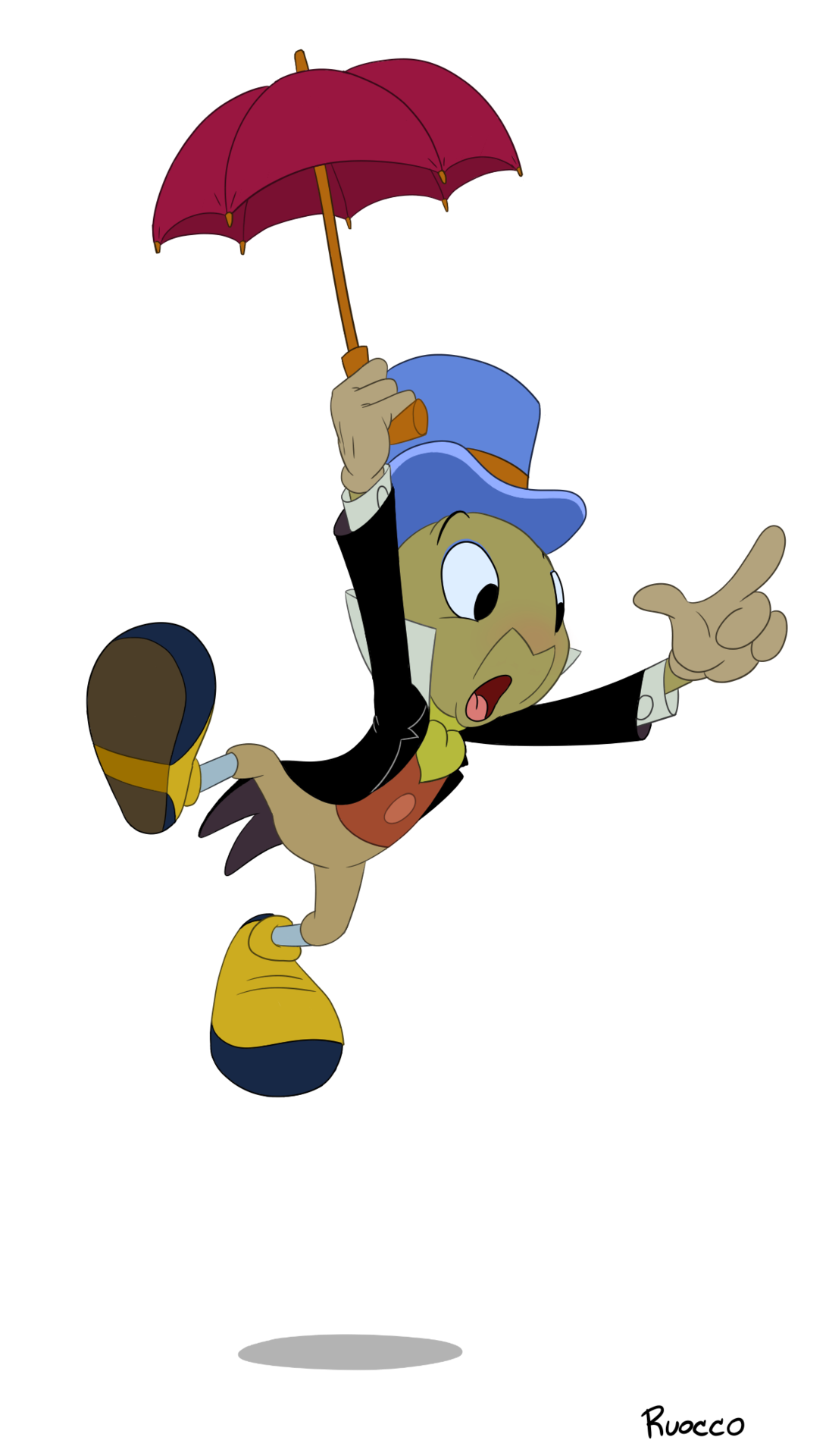 1094x1920 Jiminy Cricket Png Clipart Png Mart