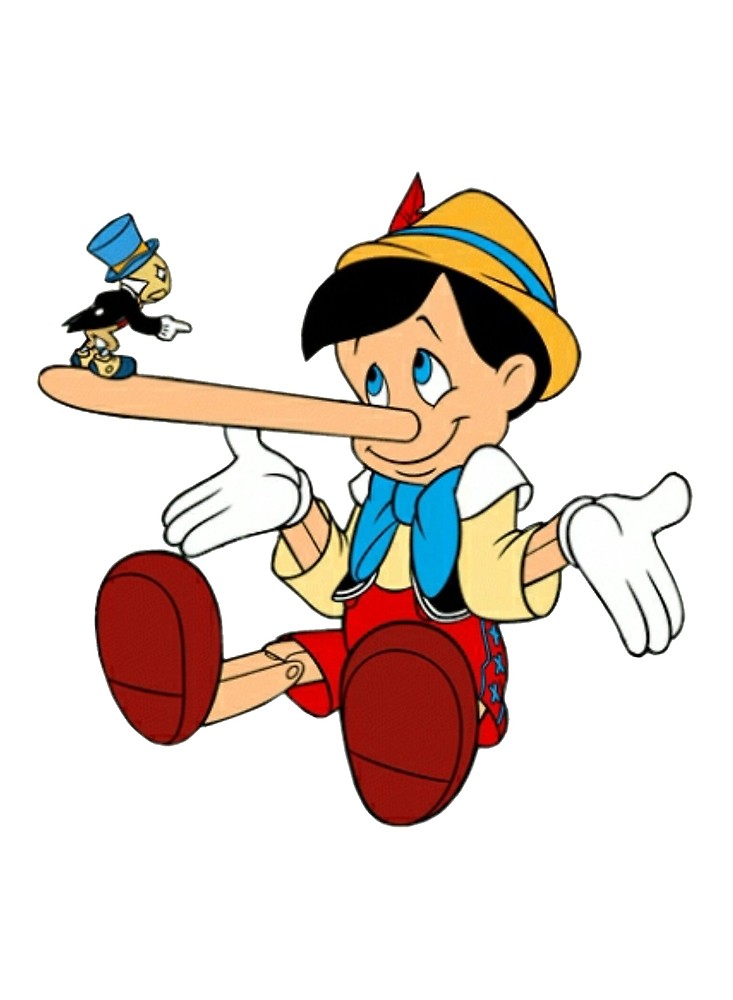 733x1000 Jiminy Cricket Angry With Pinocchio By Lifesgood Redbubble