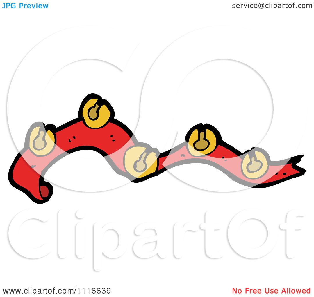 1080x1024 Clipart Sash Of Christmas Jingle Bells 4
