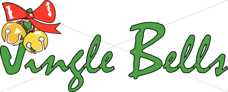 776x315 Jingle Bells And Ornament Christmas Carol Word Art
