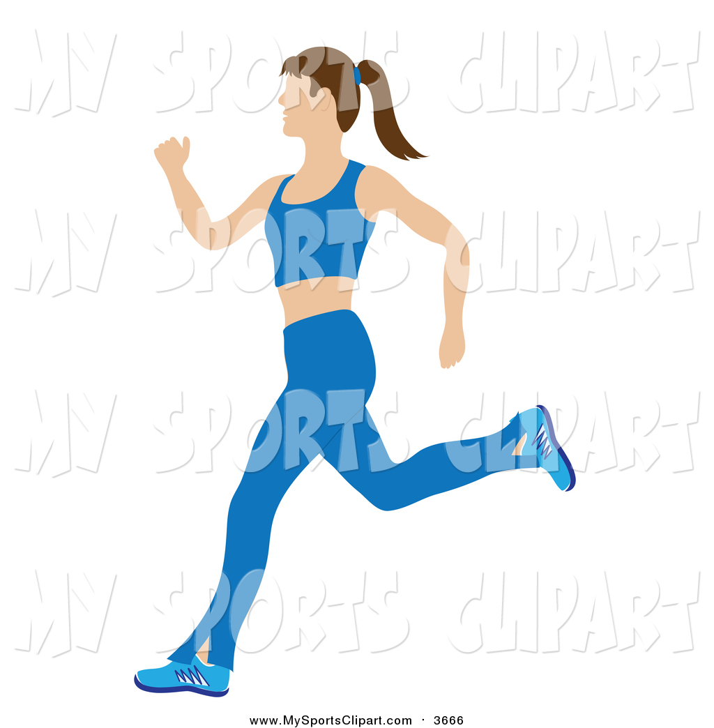 1024x1044 Sports Cliprt Of Fitnd Healthy Caucasian Woman Running In