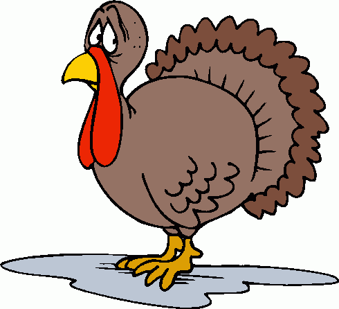 490x446 Jogging Turkey Clipart