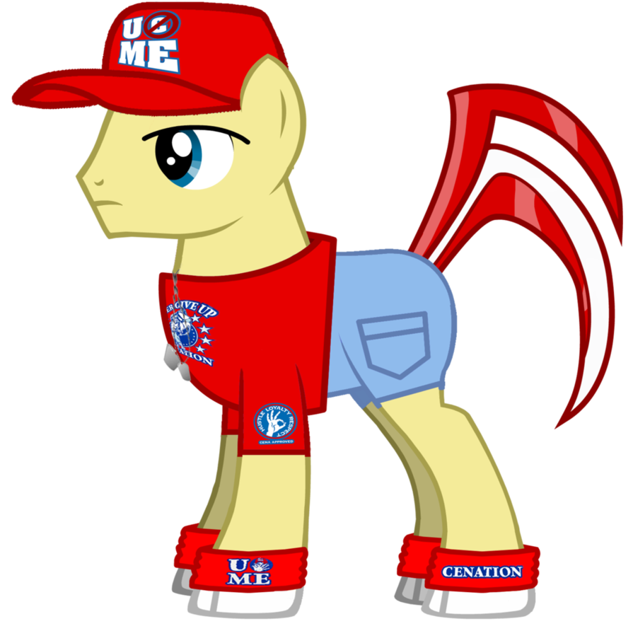 895x892 John Cena Oc Pony