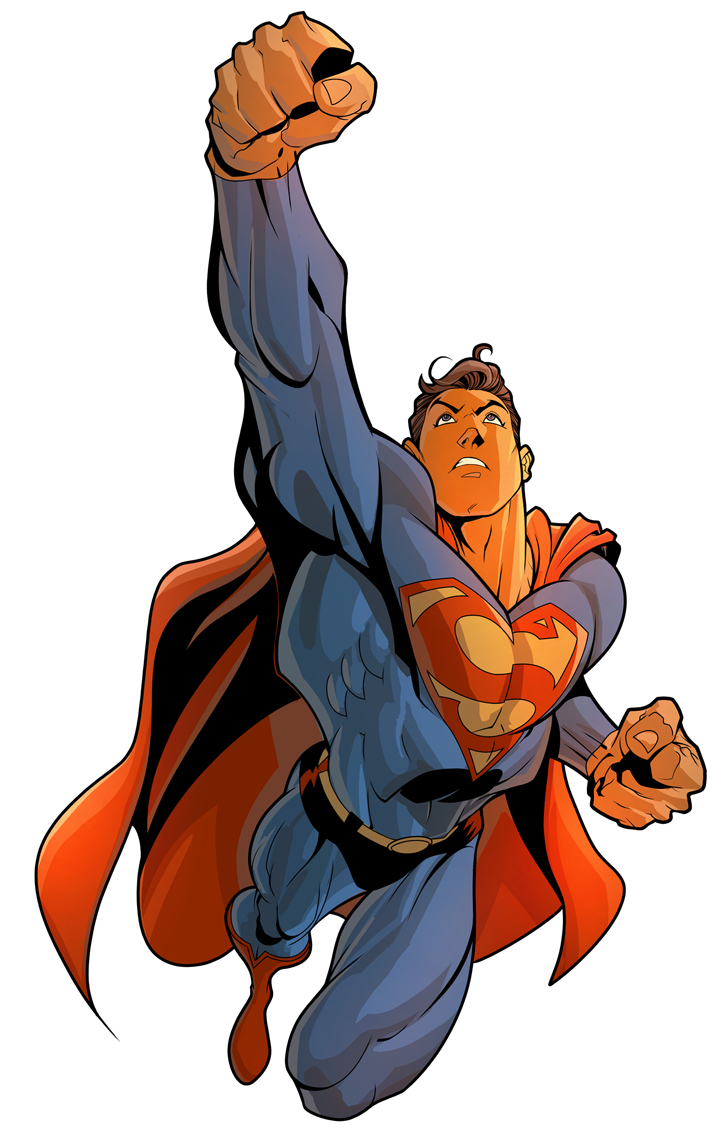 722x1145 Superman Vs Thor Vs John Cena