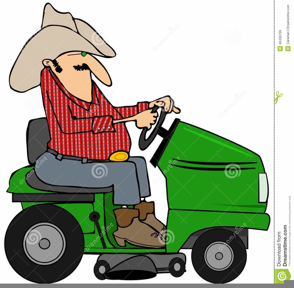 600x589 John Deere Riding Mower Clipart