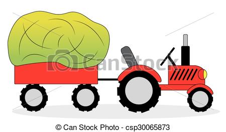 450x263 Tractor Clipart Hay Wagon