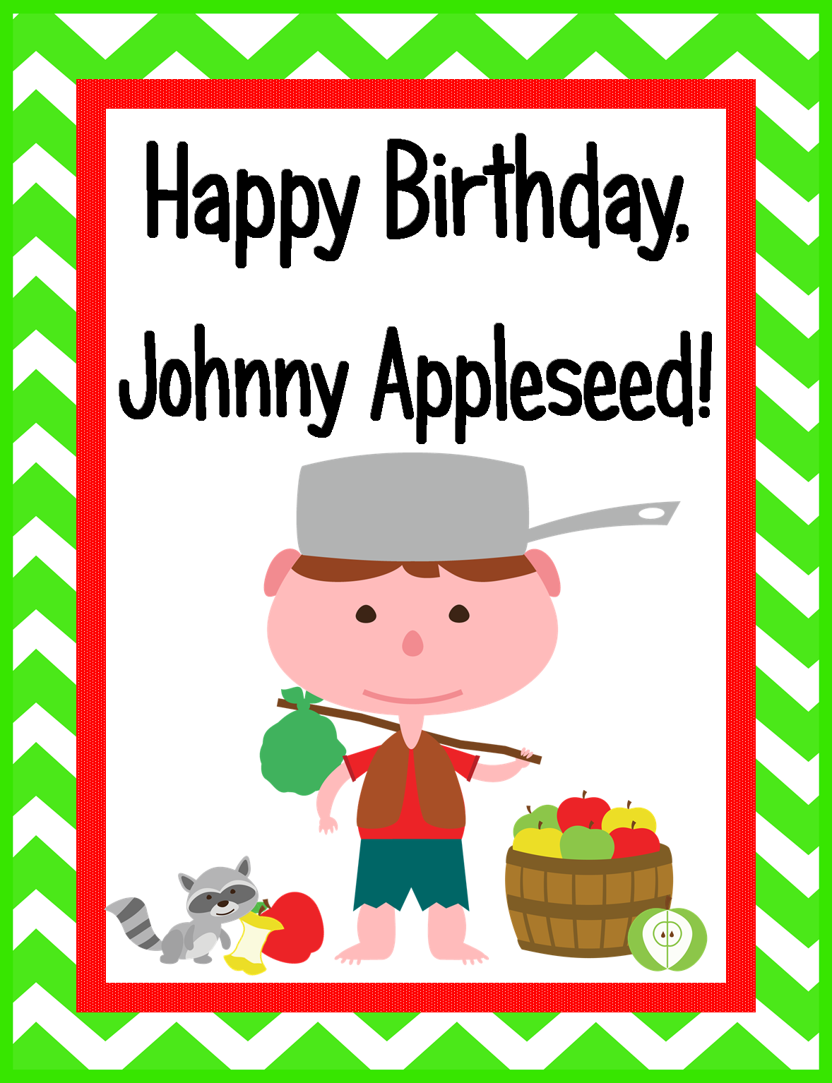 1178x1534 Tricks Of The Teaching Trade Happy Birthday, Johnny Appleseed!