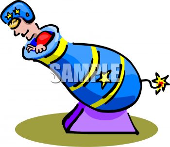 350x303 Circus Cannon Clipart