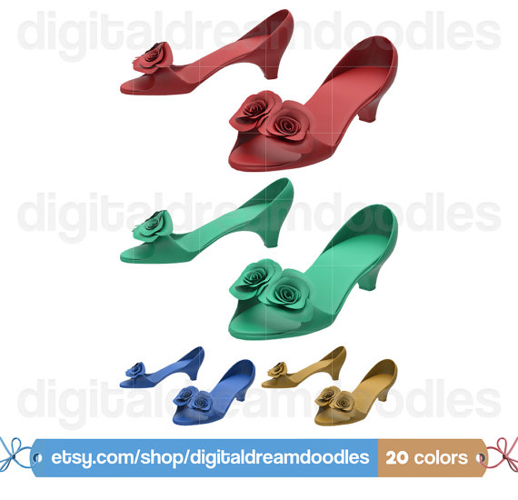 570x550 Low Shoe Clipart