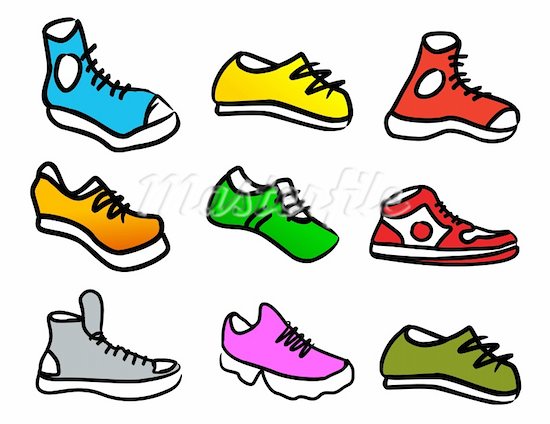 550x424 Collection Of Shoes Clipart Cartoon High Quality, Free