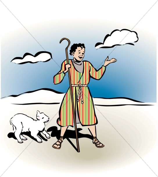 544x612 Joseph And Coat Of Many Colors Childrens Church Clipart