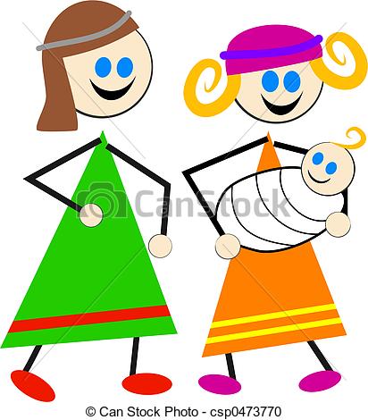 412x470 Mary And Joseph Stock Illustration Images. 1,931 Mary And Joseph