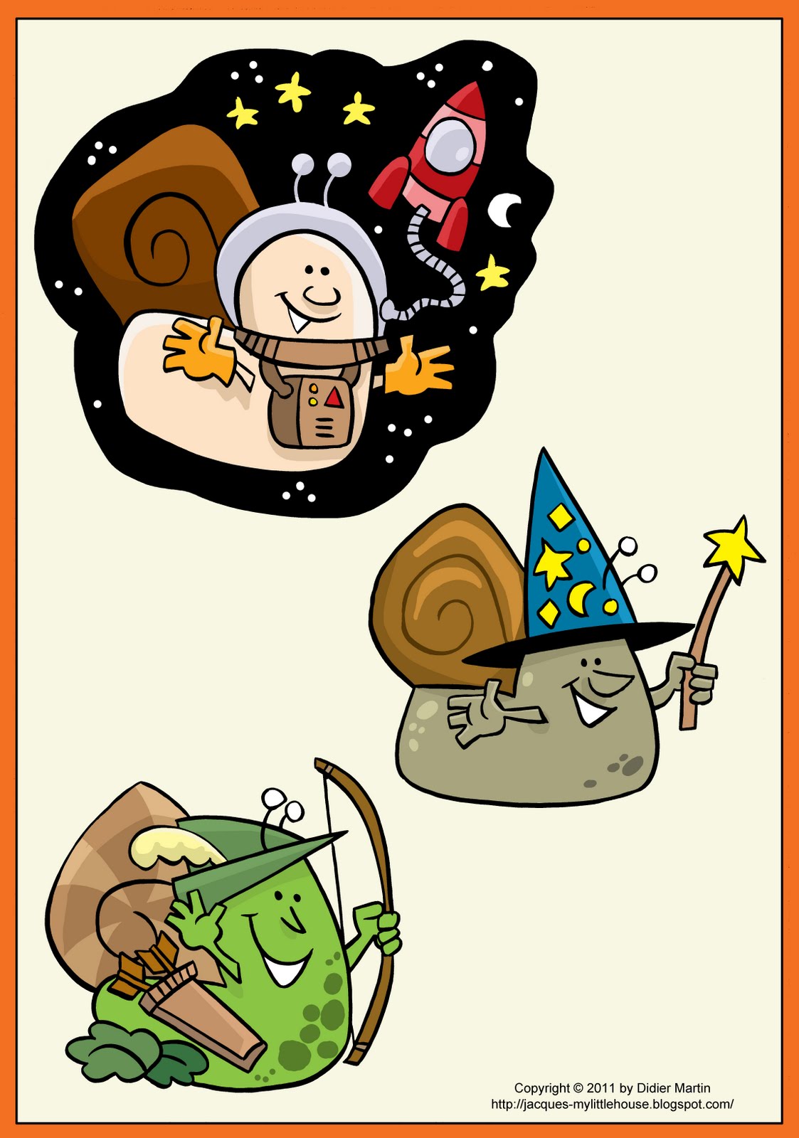 1123x1600 My Little House Snails!