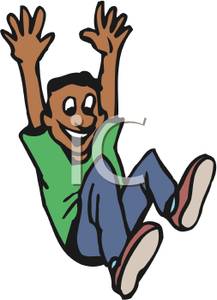 217x300 Royalty Free Clipart Image A Man Jumping For Joy