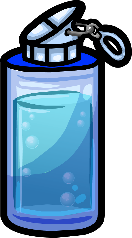 563x1015 Blue Water Clipart Jug Water