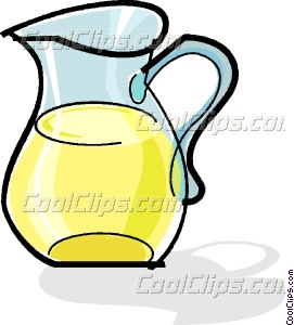 271x300 Jug Of Lemonade Vector Clip Art