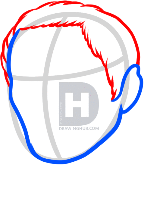 531x720 How To Draw Caesar, Julius Caesar, Step By Step, Drawing Guide, By