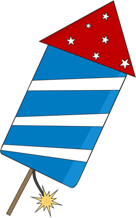 280x450 July Fourth Clip Art