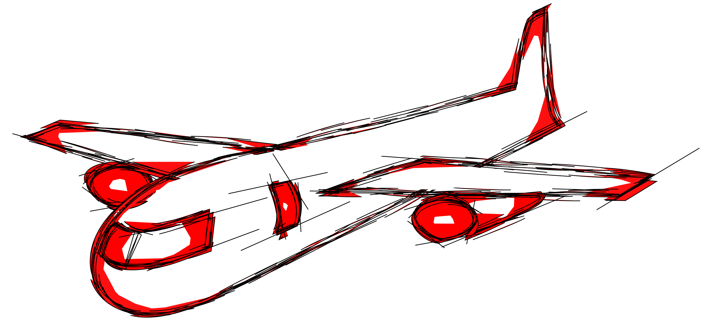2400x1121 Clip Art Jet Plane Clip Art