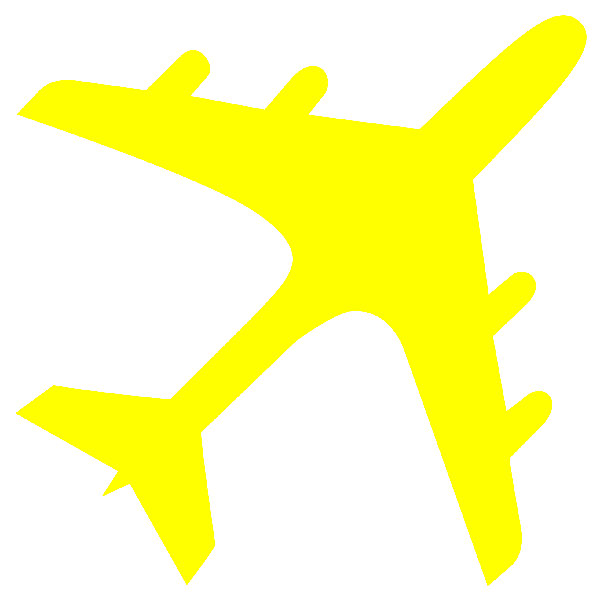 2000x2000 Jet Clipart Yellow