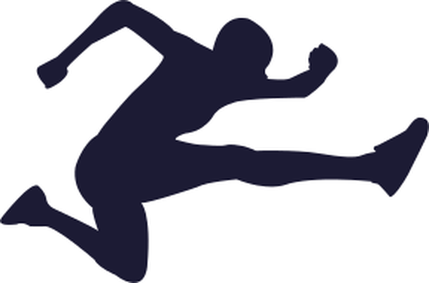 606x400 Jump Clipart Man