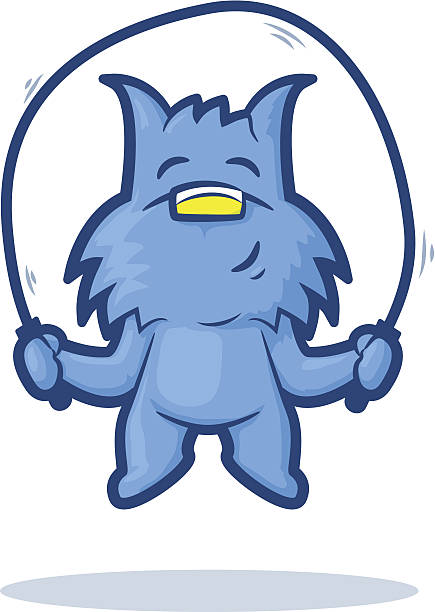 435x612 Jump Roping Dog Clipart Color