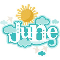 236x236 June Clip Art Free Template