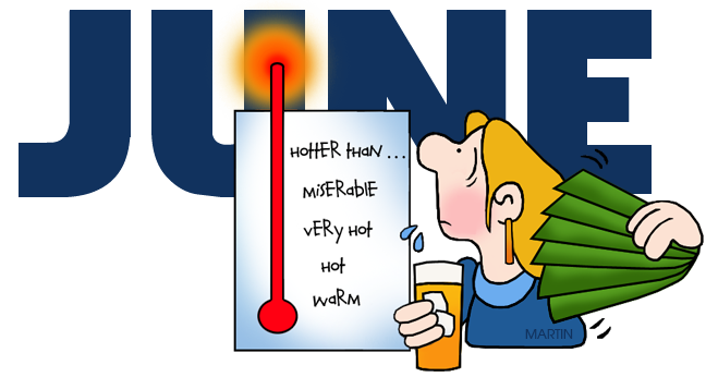 648x346 Calendar Clip Art By Phillip Martin, June