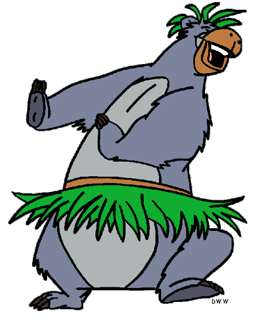 367x460 Jungle Book Baloo Clipart Clipart Panda