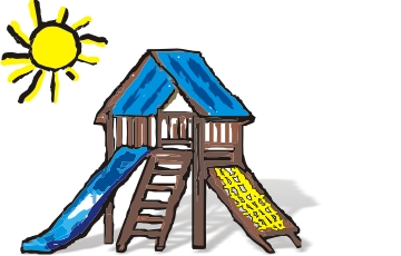 360x230 Rustics Jungle Gyms And Playground Equipment