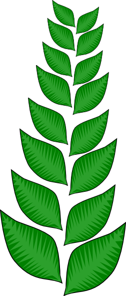 252x591 Jungle Plants Clipart