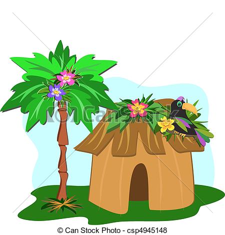 450x470 Collection Of Jungle Hut Clipart High Quality, Free Cliparts