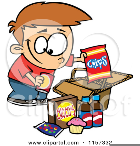574x600 Eating Junk Food Clipart Free Images