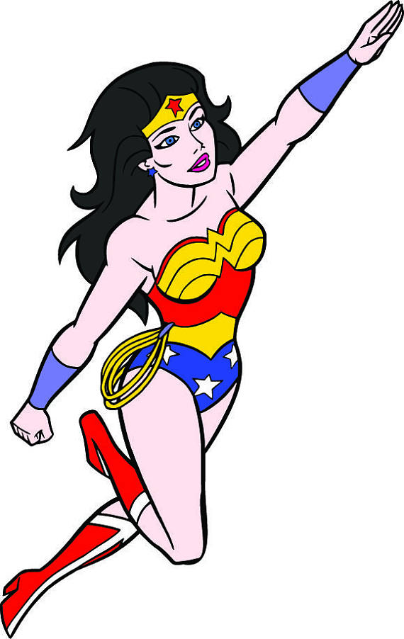 570x902 Wonder Woman Svg