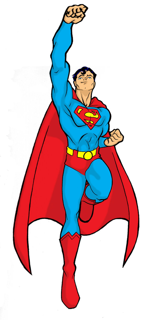 593x1346 Clip Art Clip Art Of Superman