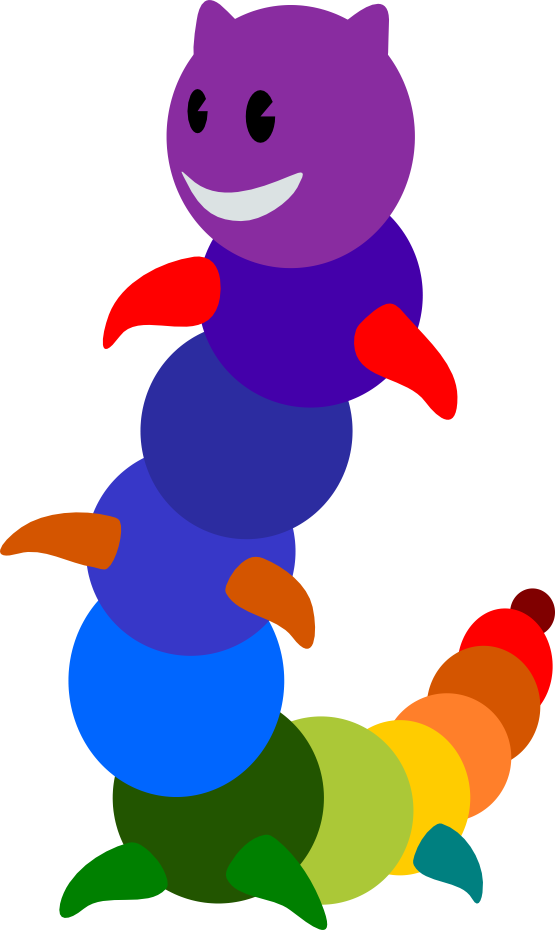 555x930 Clip Art Worm 14 Tattoo Tatoo Wall Paper