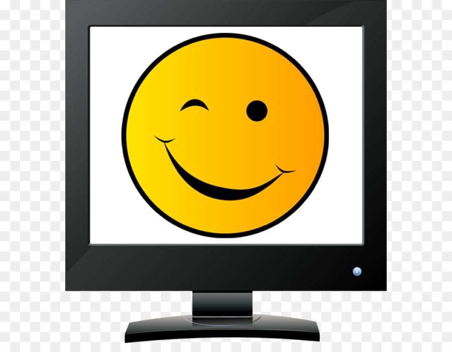 900x700 Smiley Computer Wink Clip Art