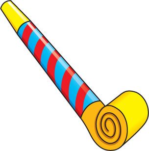 304x308 Party Horn.jpg De Carson Happy