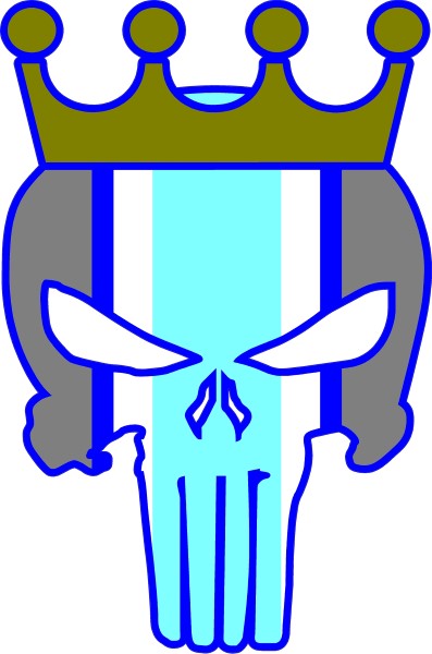 397x600 Kansas City Royals Punisher Decal Sticker 40