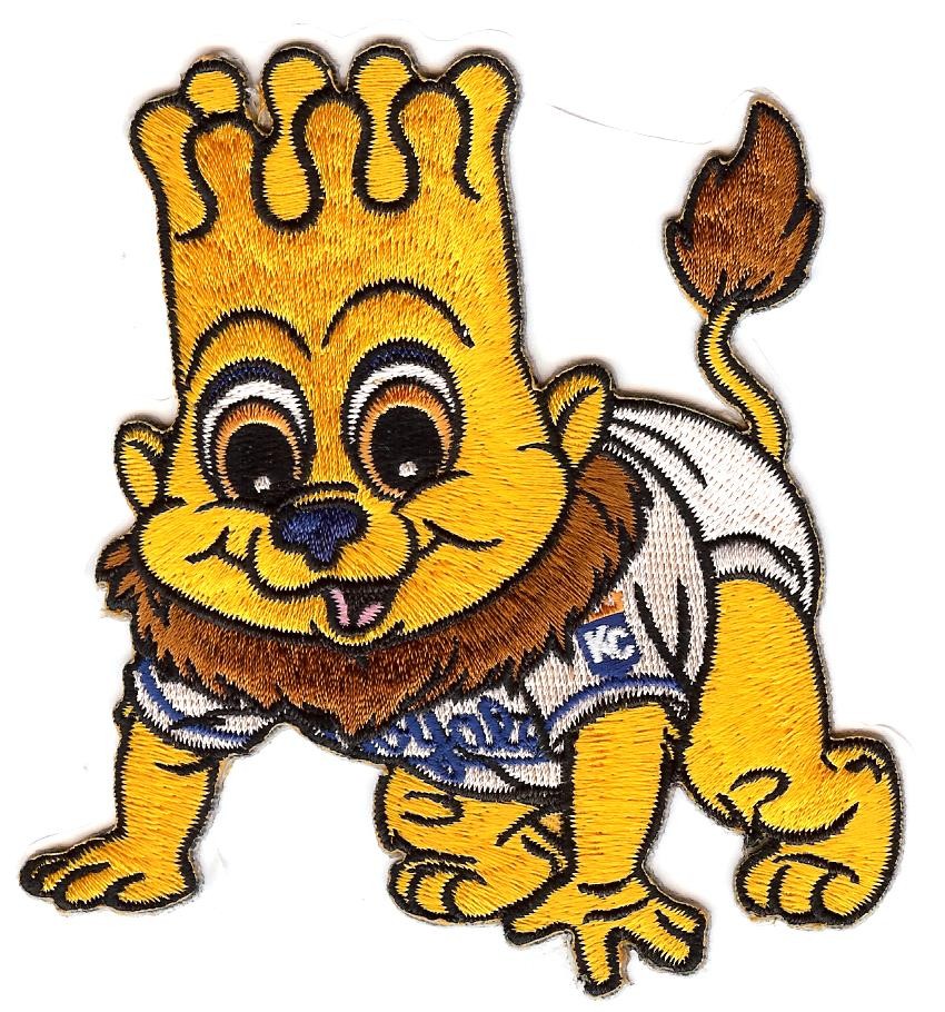 850x910 Kansas City Royals Baby Mascot Patch