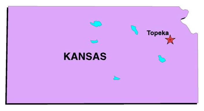 704x384 Kansas State Outline Clip Art