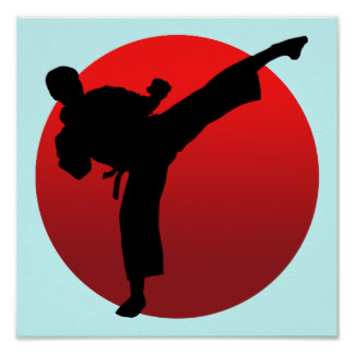 324x324 Karate Figures Clipart
