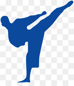 260x300 Karate Martial Arts Silhouette Clip Art